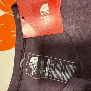 The North Face Heathered Purple Tee